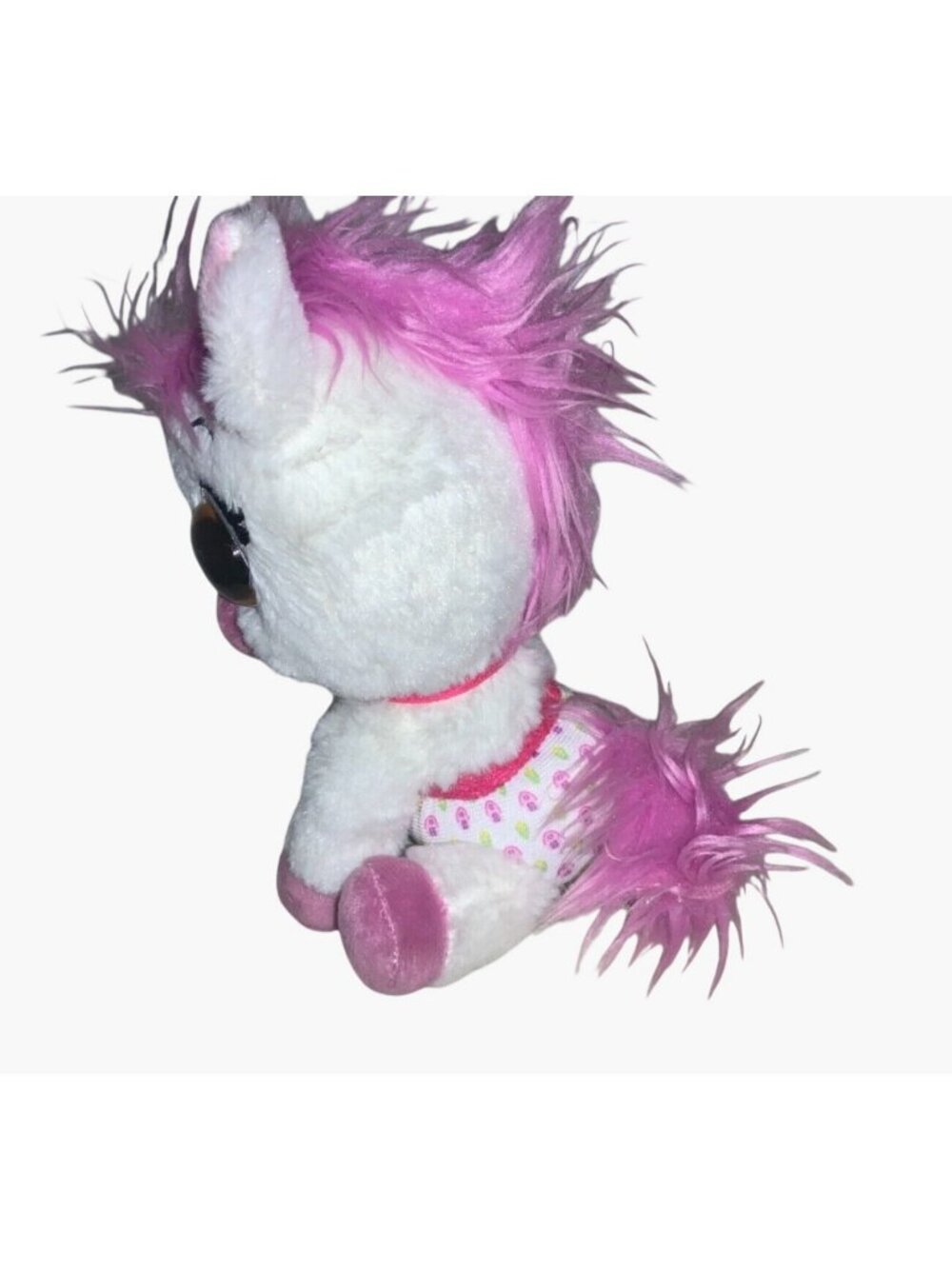 Disney Jr TOTs Plush Pony Care for Me Pet Toy Pink Horse - Picture 6 of 14